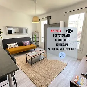 Les Temps Heureux Petite Terrasse Clim-netflix Appartement